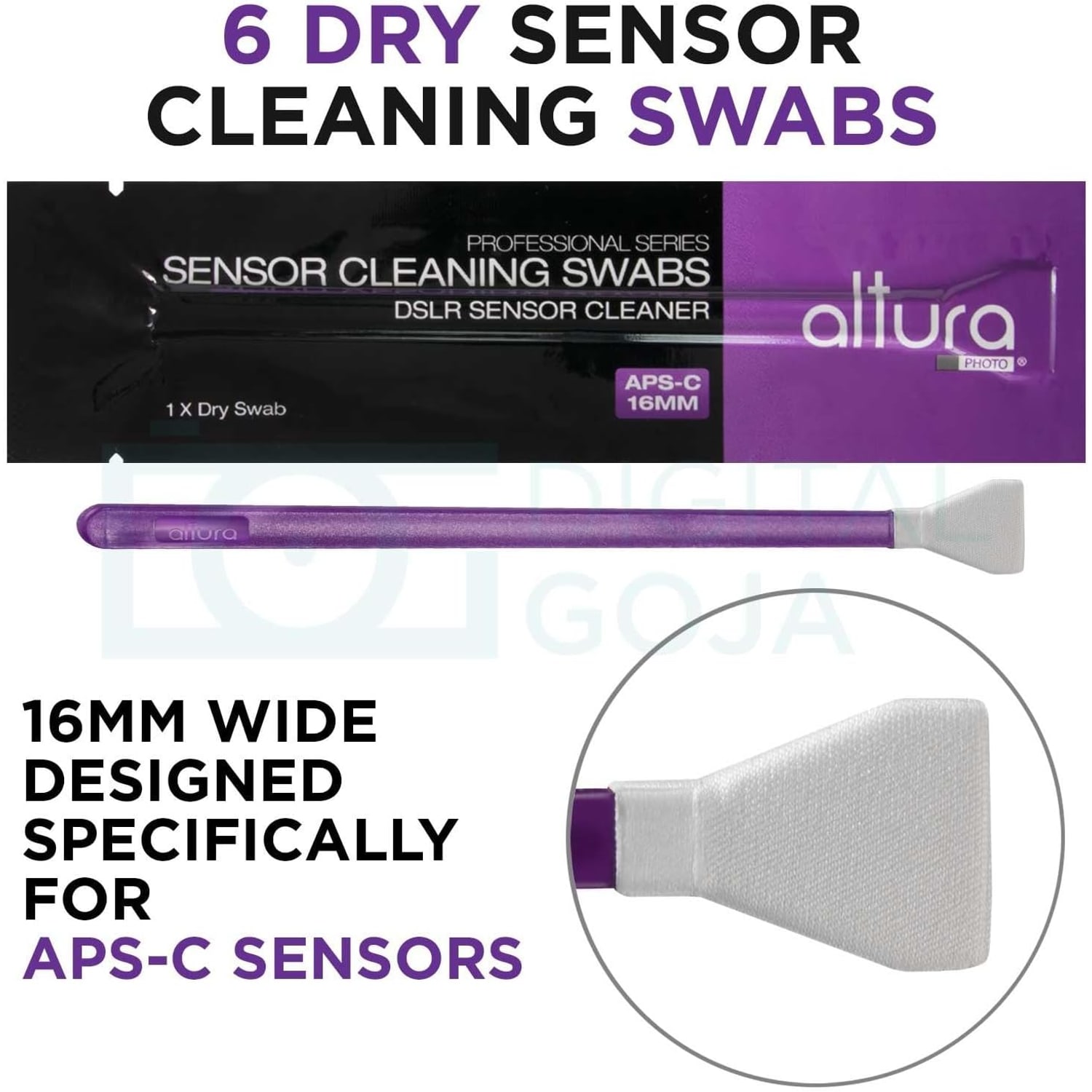 APS-C Sensor Cleaning Kit with Swabs, Solution and Blower