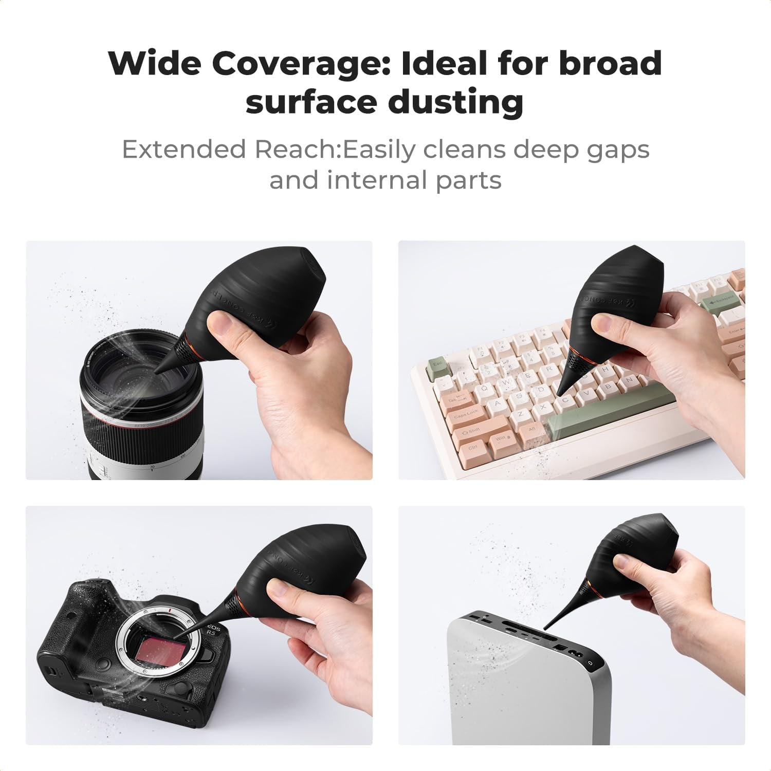10-in-1 Camera Cleaning Kit with Air Blower, Lens Pen and Lens Cleaner, detail view