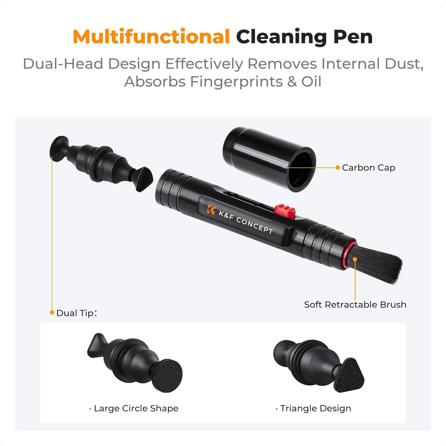 10-in-1 Camera Cleaning Kit with Air Blower, Lens Pen and Lens Cleaner: image 4