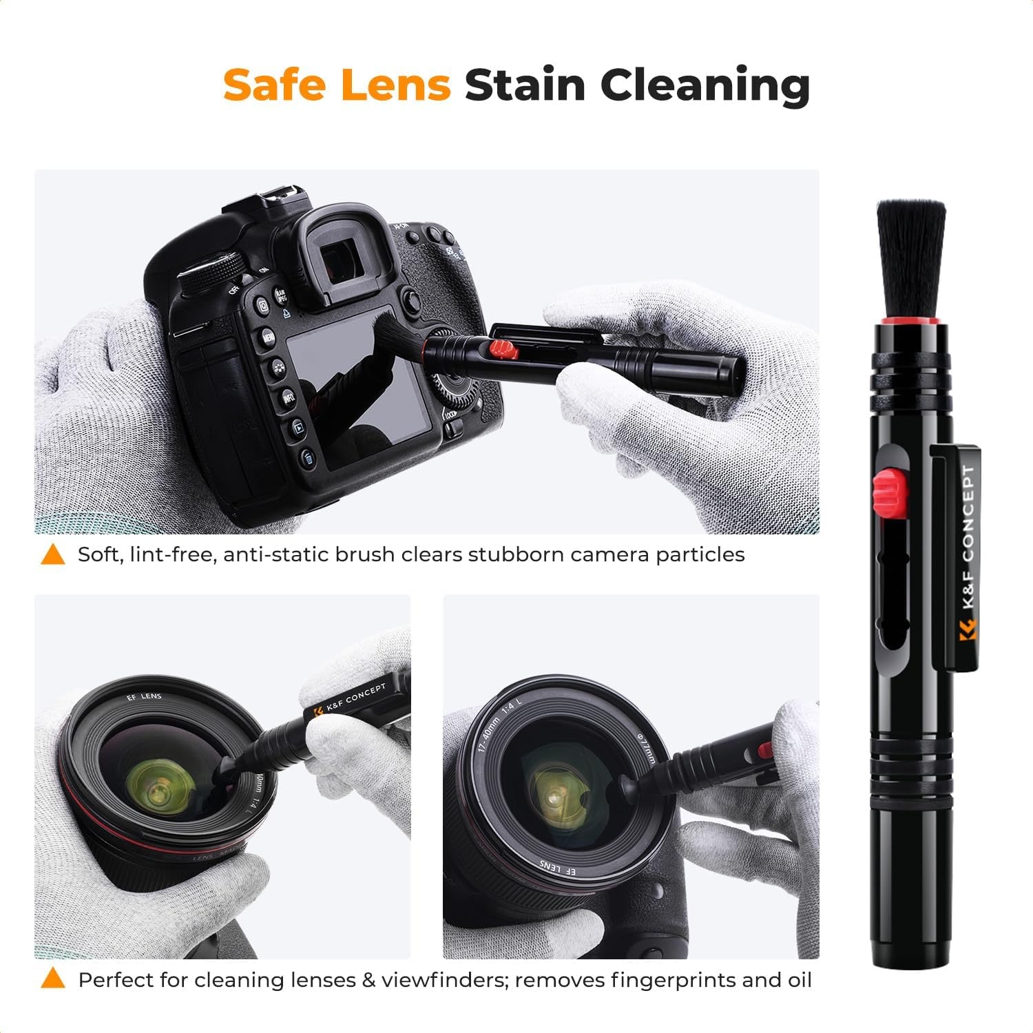 10-in-1 Camera Cleaning Kit with Air Blower, Lens Pen and Lens Cleaner: image 5