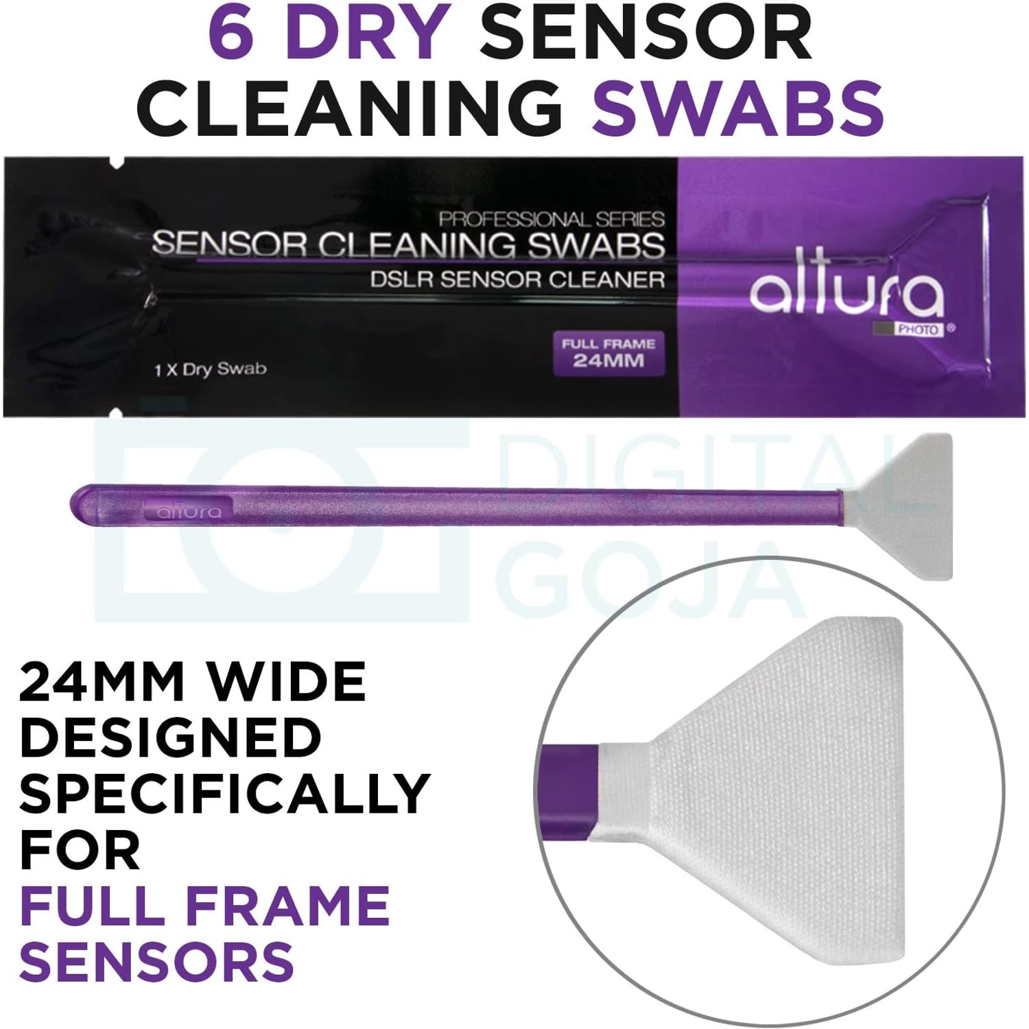 Full Frame Camera Cleaning Kit with Sensor Swabs and Hard Case: image 4
