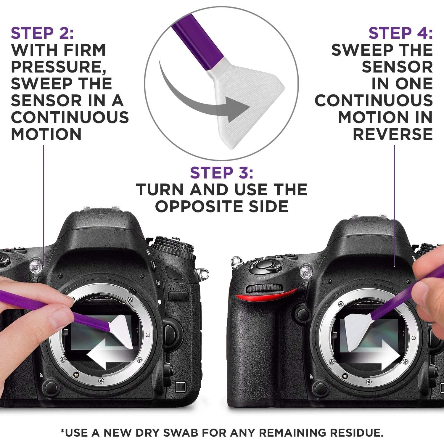 Full Frame Camera Cleaning Kit with Sensor Swabs and Hard Case: image 6