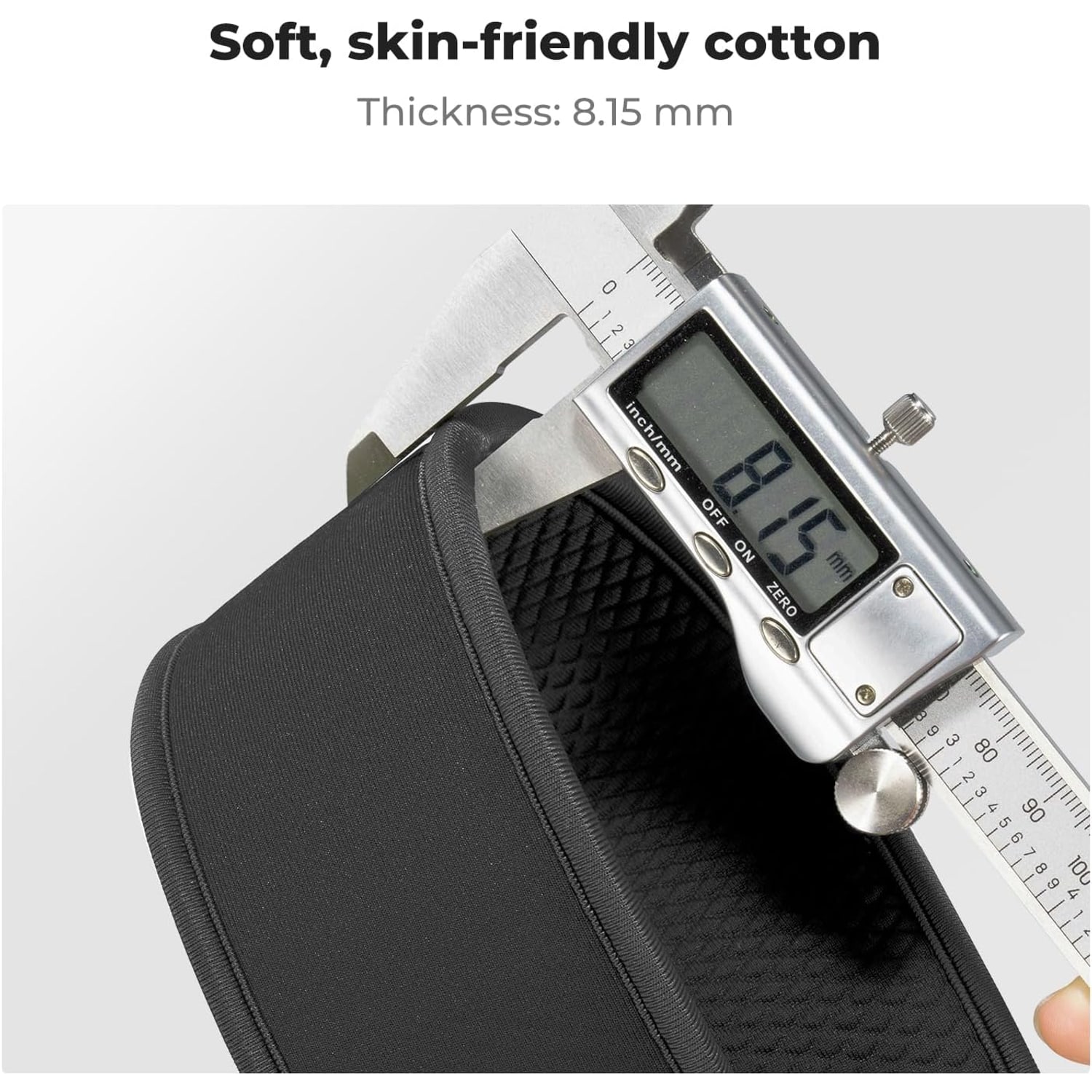 Wide Neoprene Camera Strap with Zip Pocket: image 10
