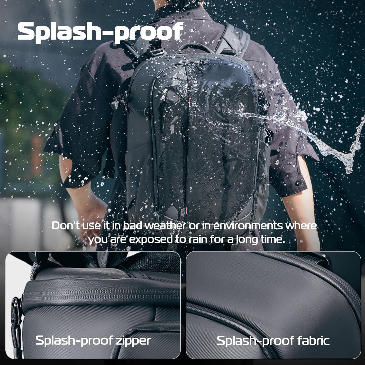 22L Camera Backpack with Laptop Sleeve: image 5