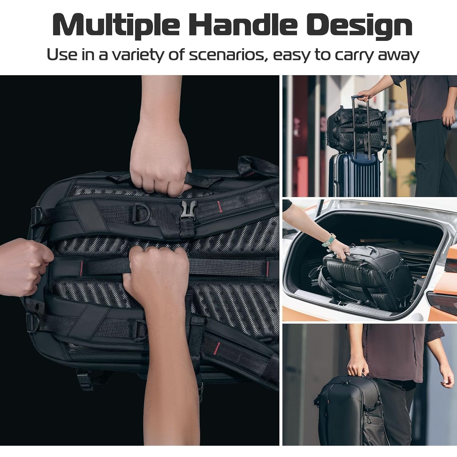 22L Camera Backpack with Laptop Sleeve: image 7