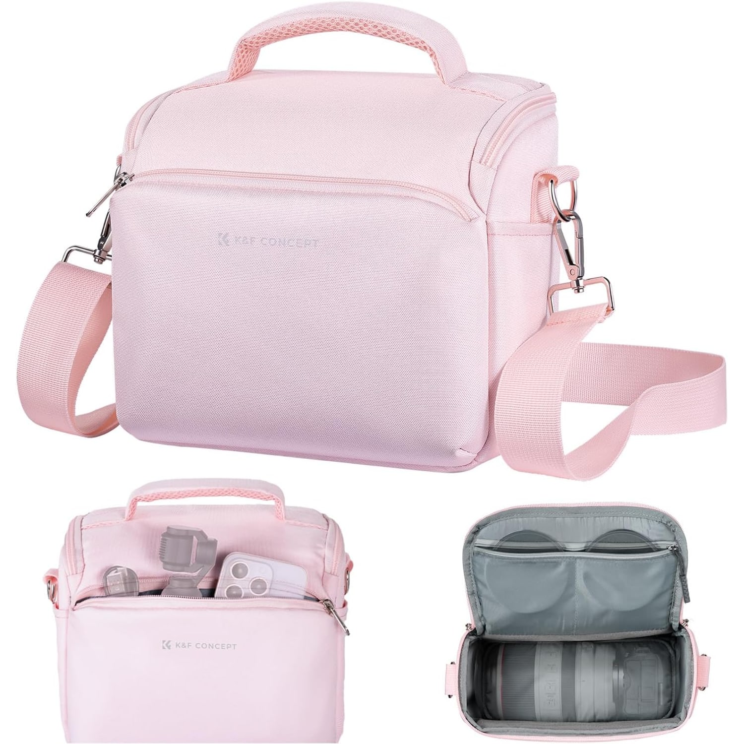 5L Camera Shoulder Bag with Removable Divider