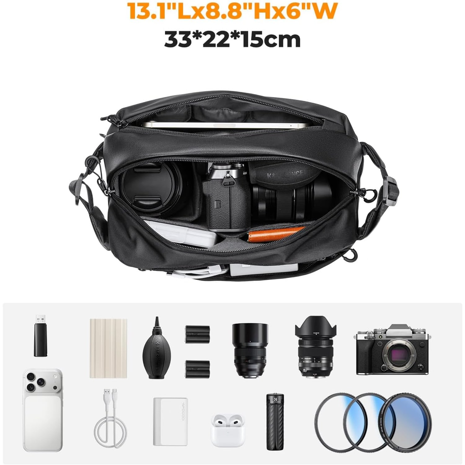 10L Camera Sling Bag