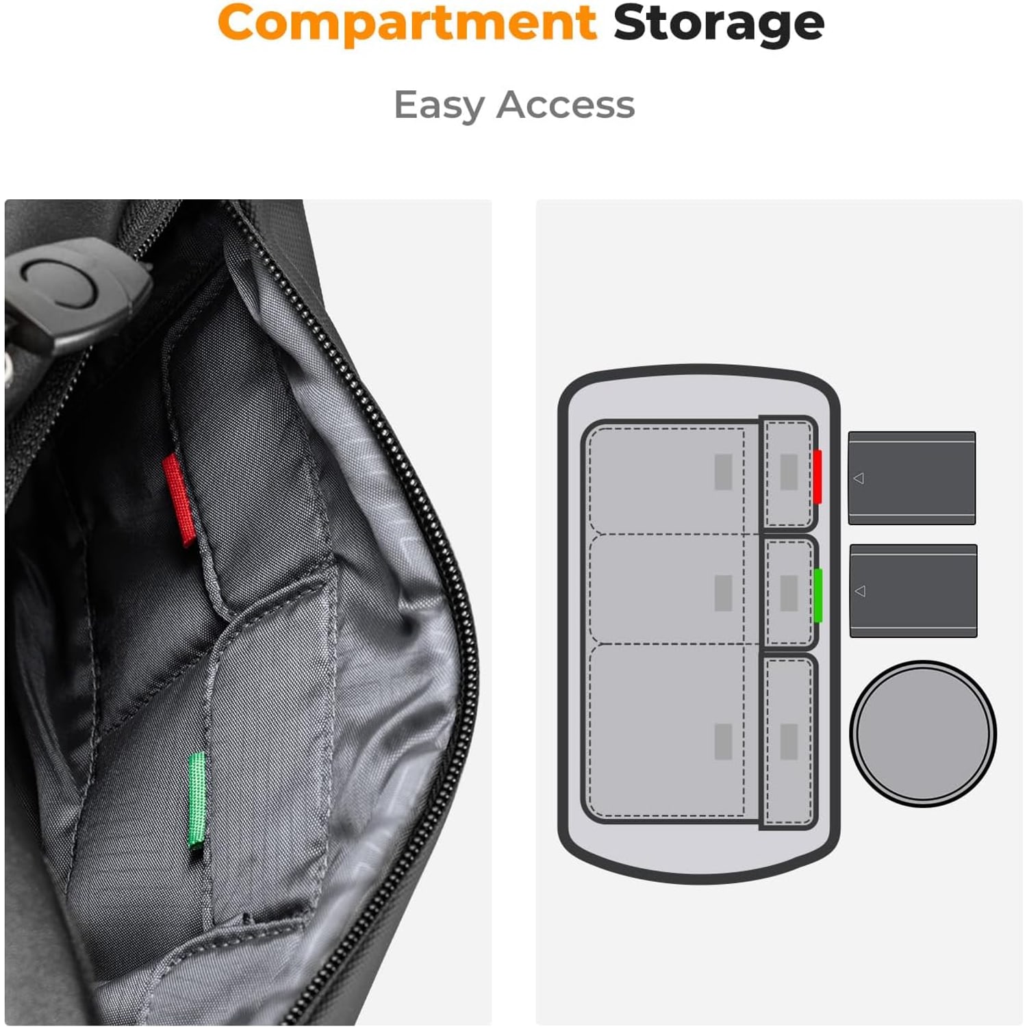10L Camera Sling Bag