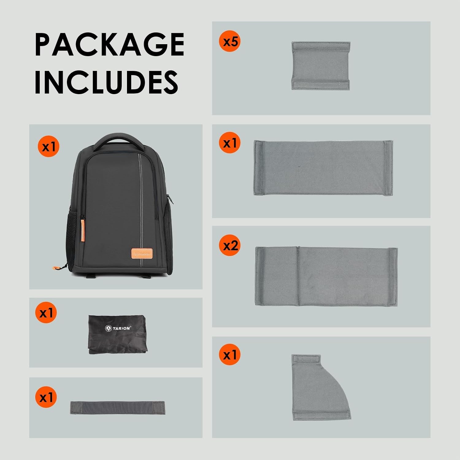 Compact Camera Backpack with 15-Inch Laptop Sleeve: image 9