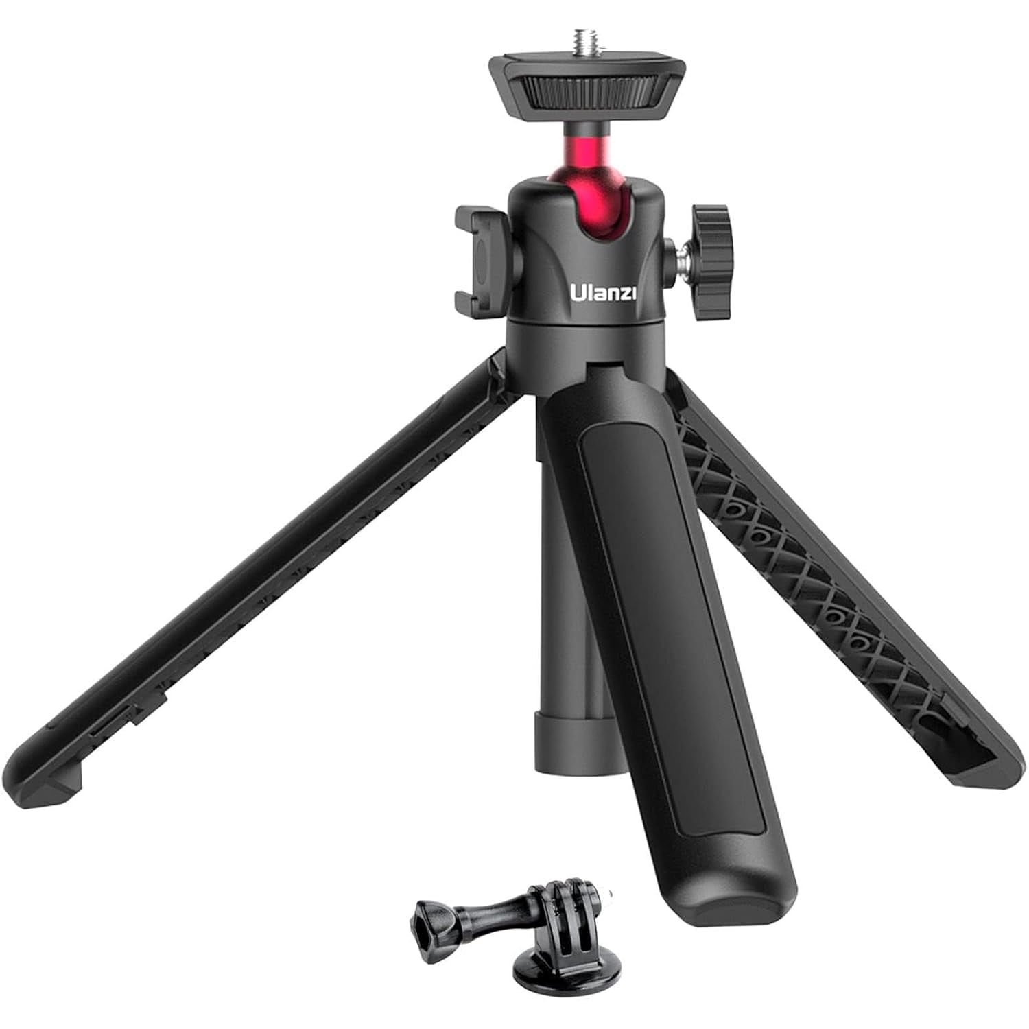 Mini Extendable Tripod with 360 Ball Head and Cold Shoe