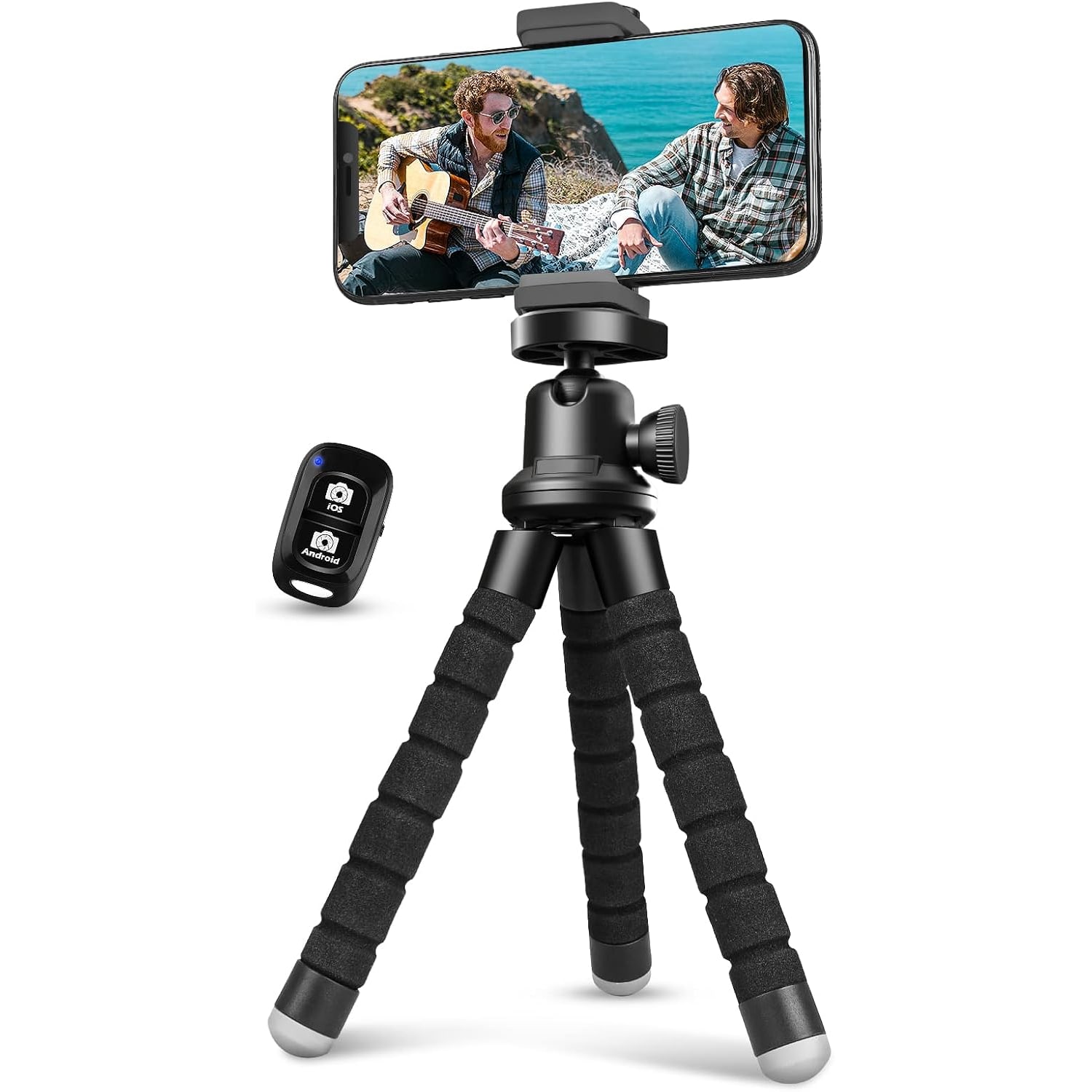 Mini Phone Tripod with Wireless Remote