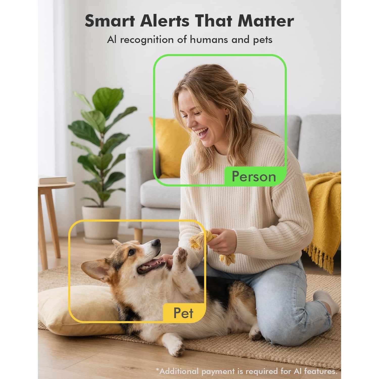 2K Indoor Camera with Dual-Band WiFi, 360 Degree Pan and Tilt (2-Pack): image 7