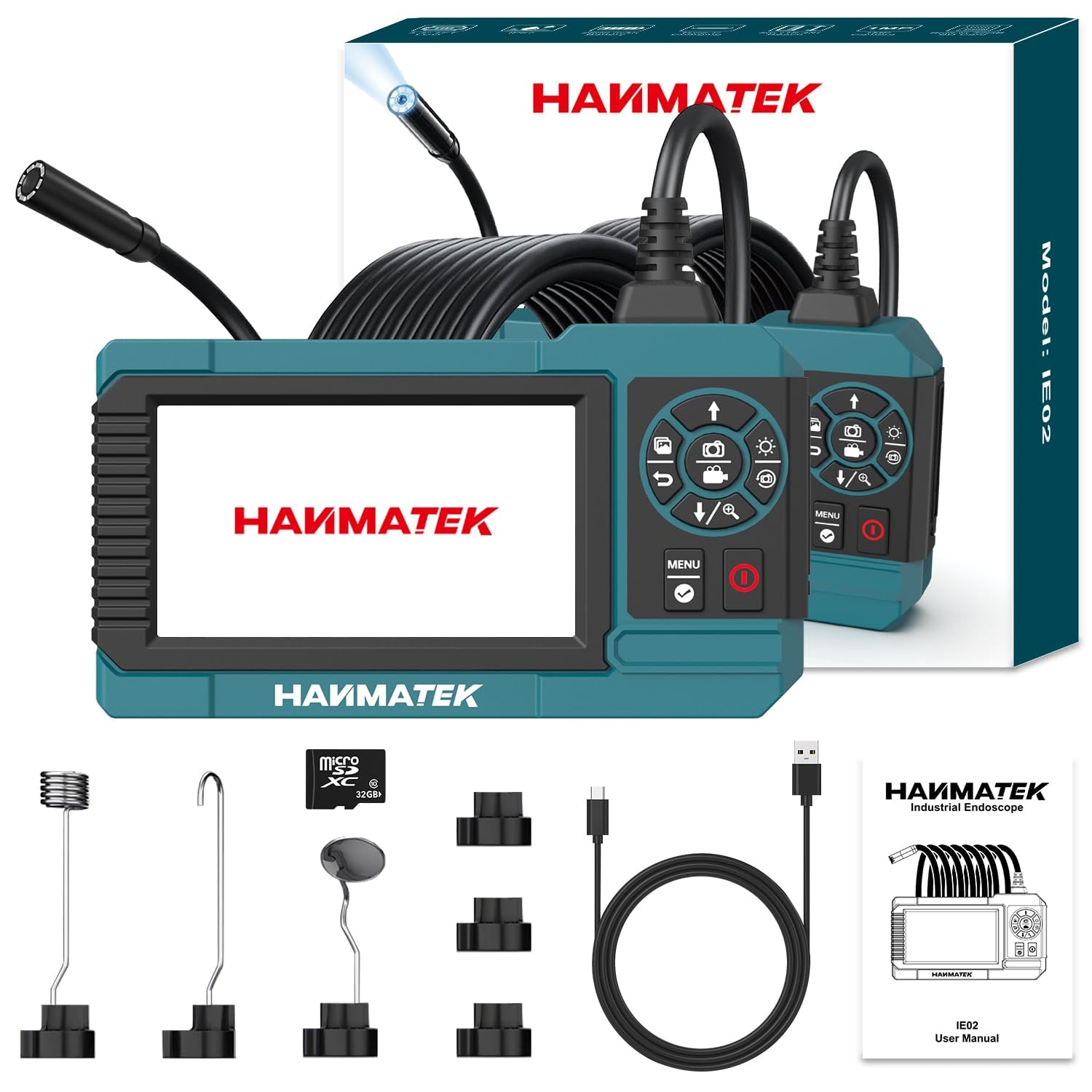 Industrial Endoscope with 4.3-Inch Screen and 8mm Camera: image 9