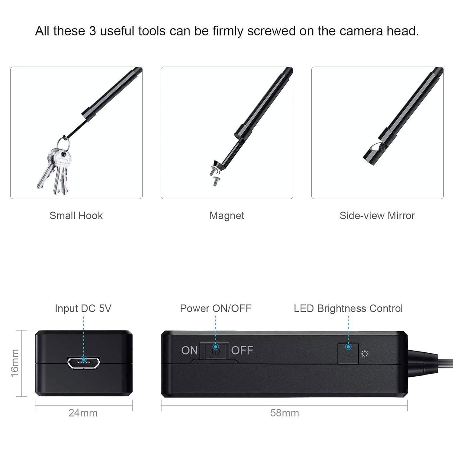 Wireless Endoscope 5.5mm WiFi Inspection Camera: image 5