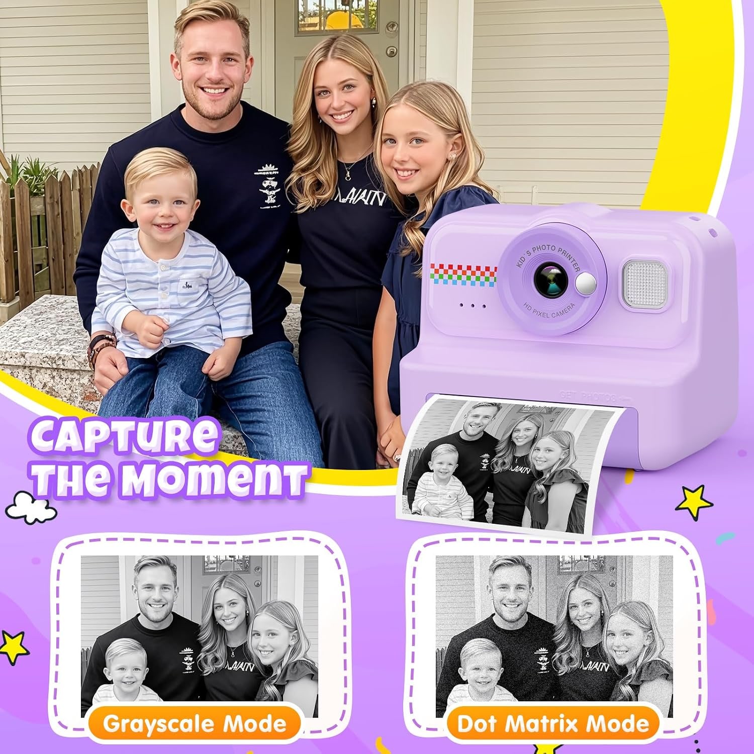 Kids Instant Print Camera with 32GB Card: image 3
