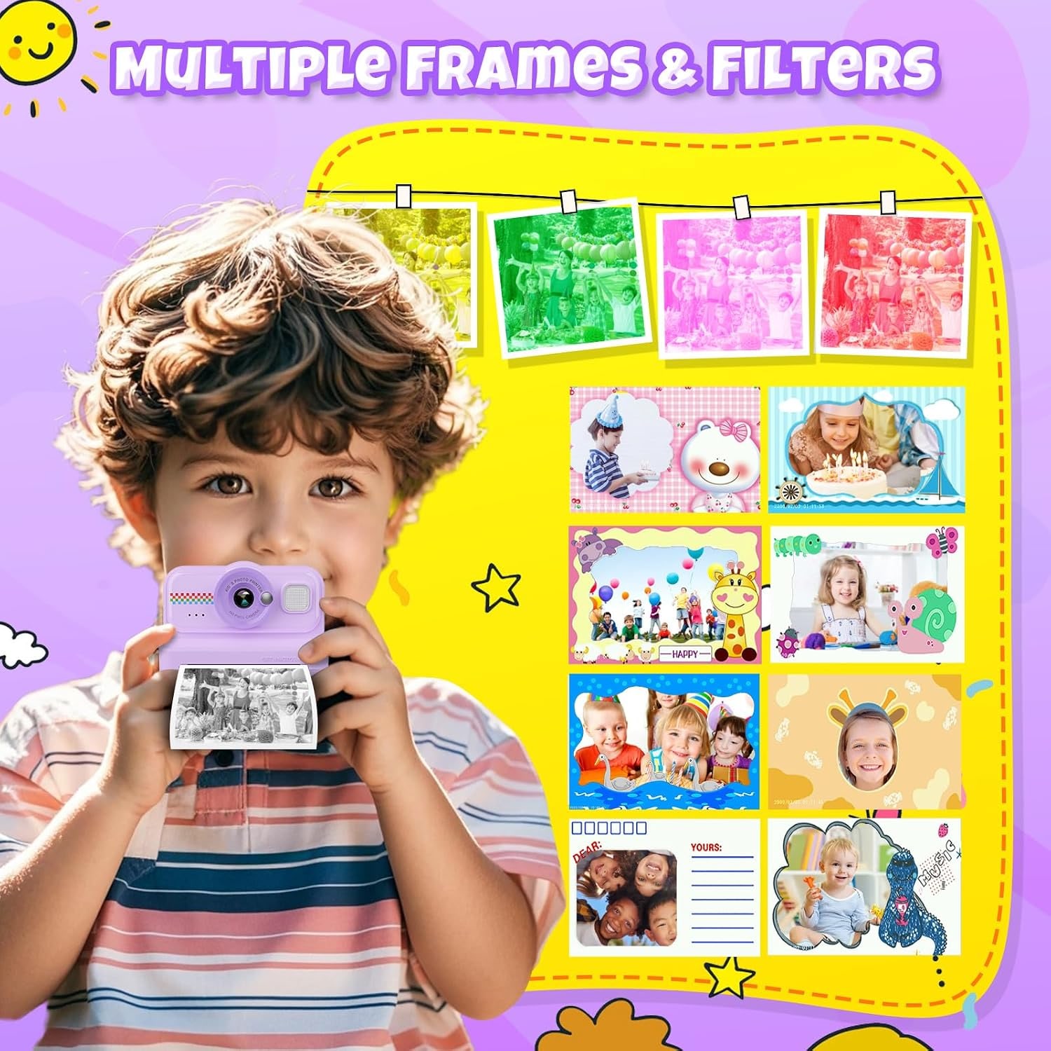 Kids Instant Print Camera with 32GB Card: image 5