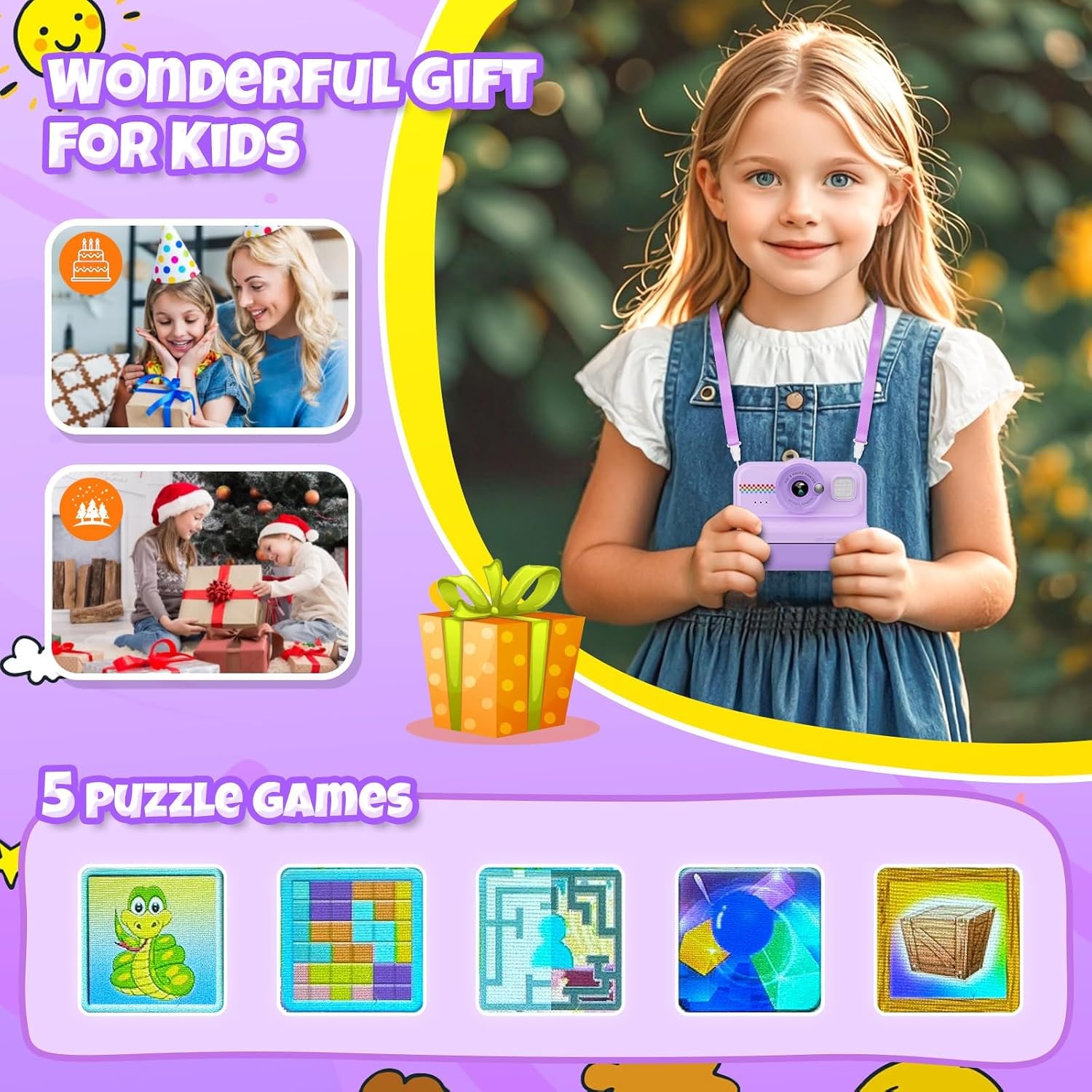 Kids Instant Print Camera with 32GB Card: image 6