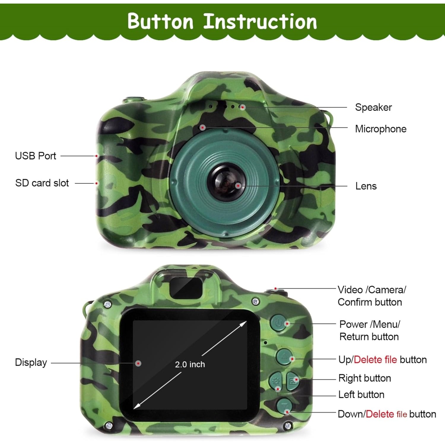 Kids Underwater Camera with 32GB Card and Waterproof Case: image 7