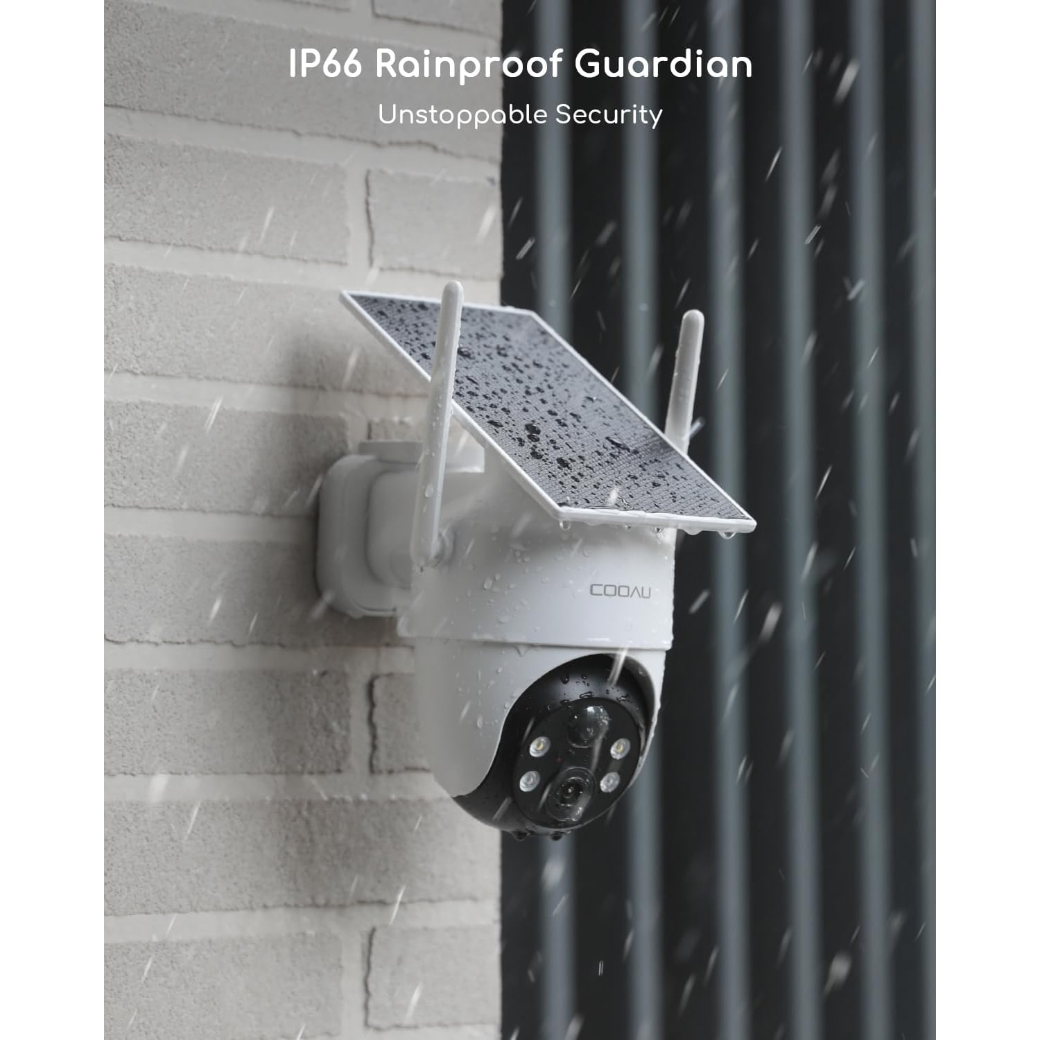 2K Solar Camera with 360 Degree Pan and Tilt View: image 7
