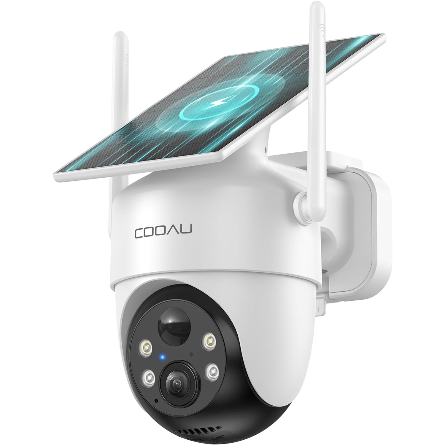 2K Solar Camera with 360 Degree Pan and Tilt View