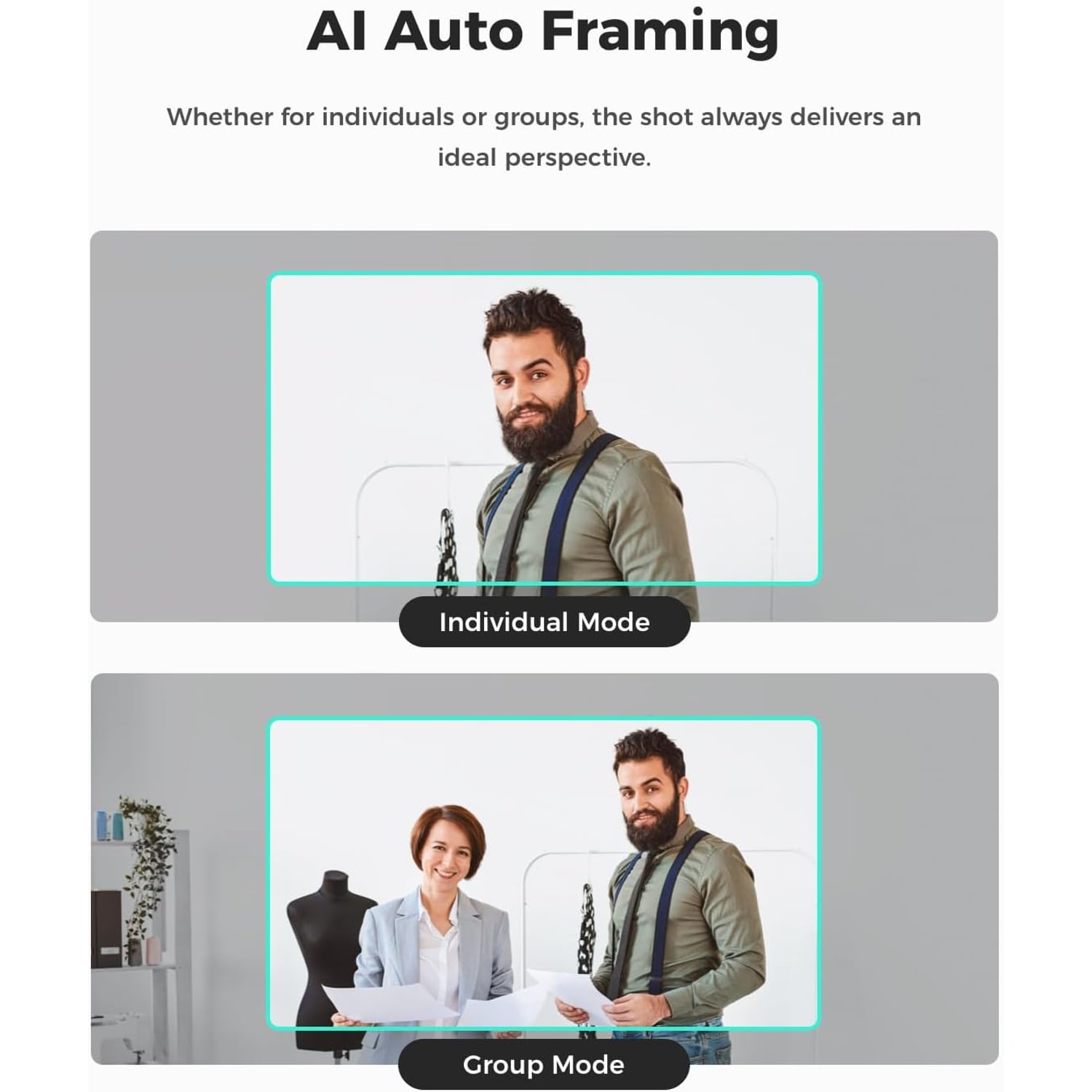 1080p Auto Framing Webcam with 100fps: image 5