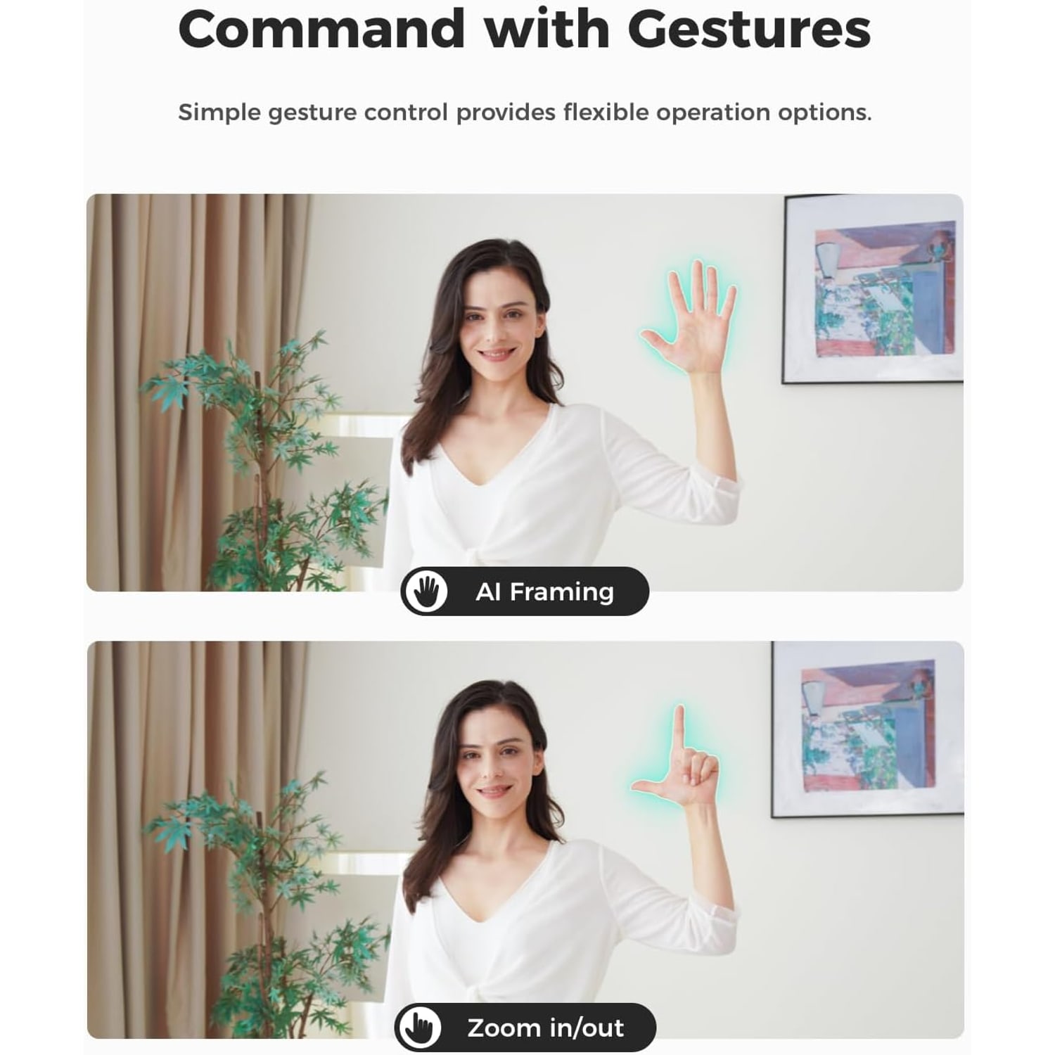 1080p Auto Framing Webcam with 100fps: image 6