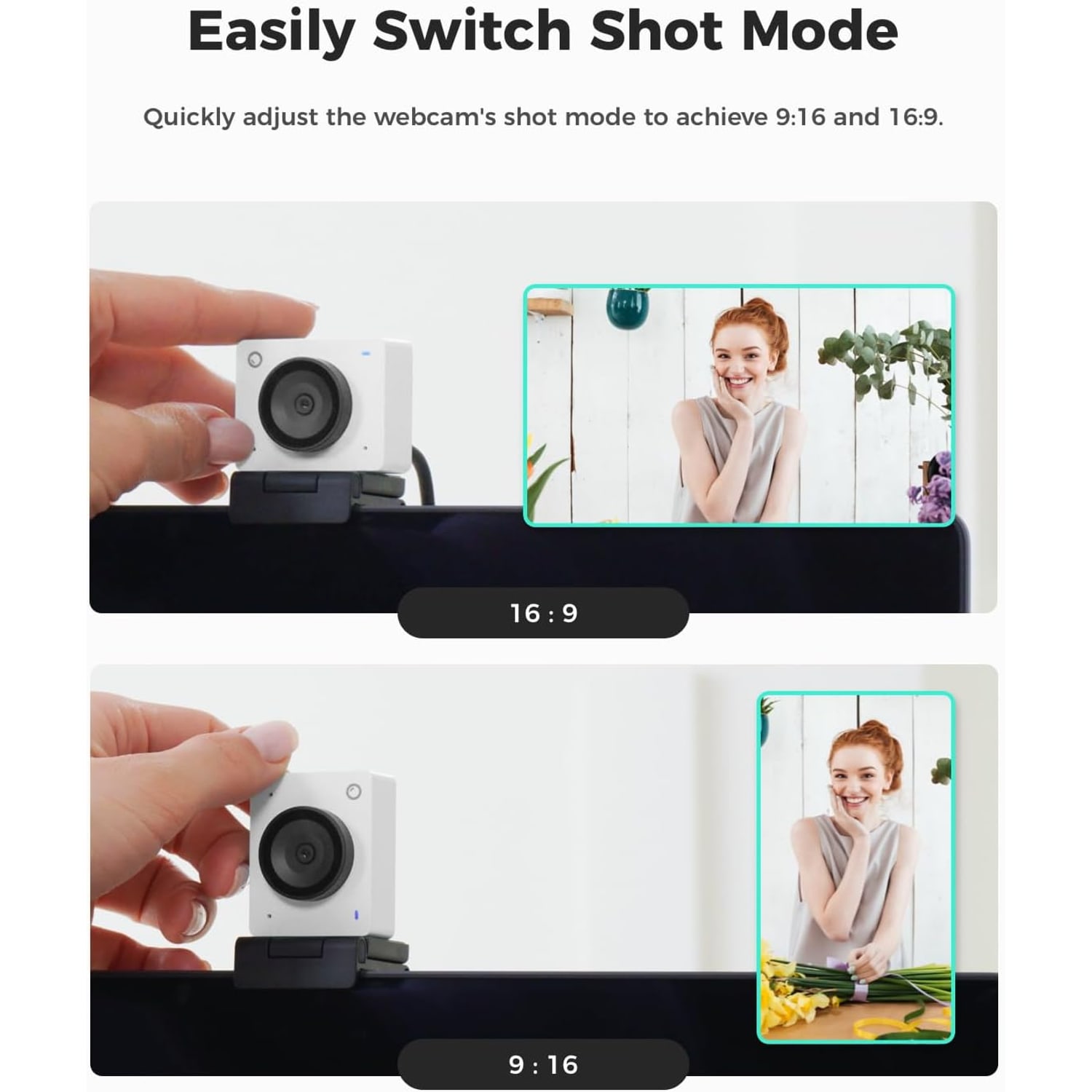 1080p Auto Framing Webcam with 100fps: image 8
