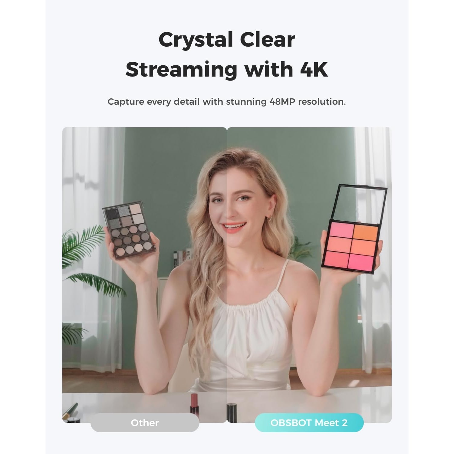 Compact 4K Webcam with AI Framing: image 3