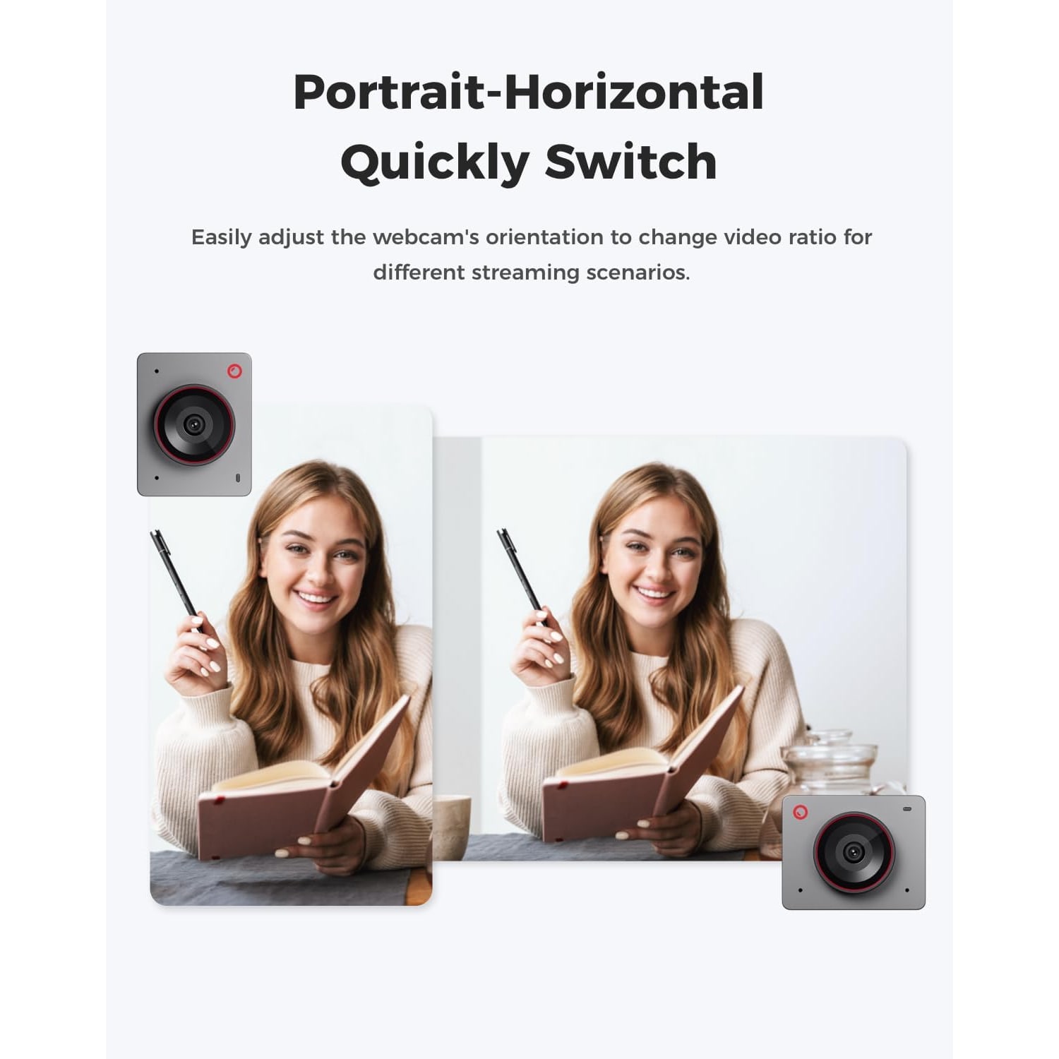 Compact 4K Webcam with AI Framing: image 9